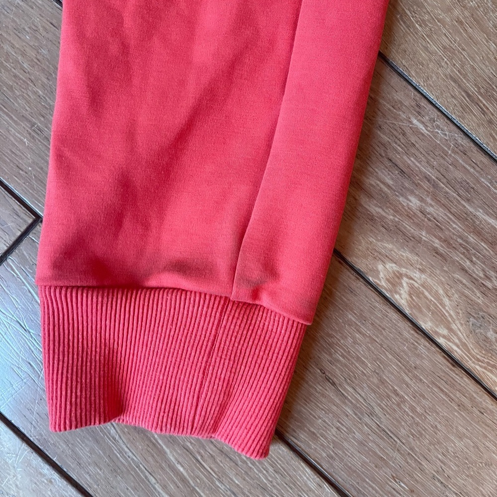 Lovello Elizabeth Coral Zip Front Jumpsuit Jogger Stretch One Piece Small - Picture 14 of 15
